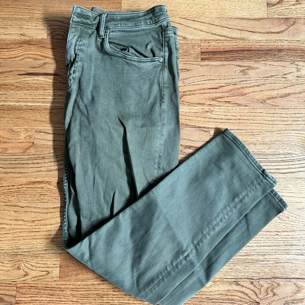 Vigors stretchy green chinos… more like jeans